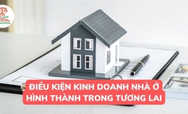 Điều kiện được bán nhà ở hình thành trong tương lai? Hoàng Thịnh Luật
