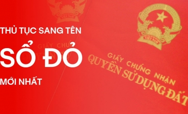 THỦ TỤC SANG TÊN SỔ ĐỎ MỚI NHẤT Hoàng Thịnh Luật